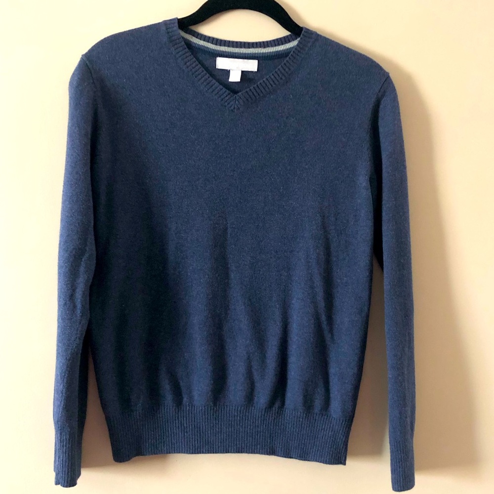 Boys V-Neck Sweater Nordstrom brand size L